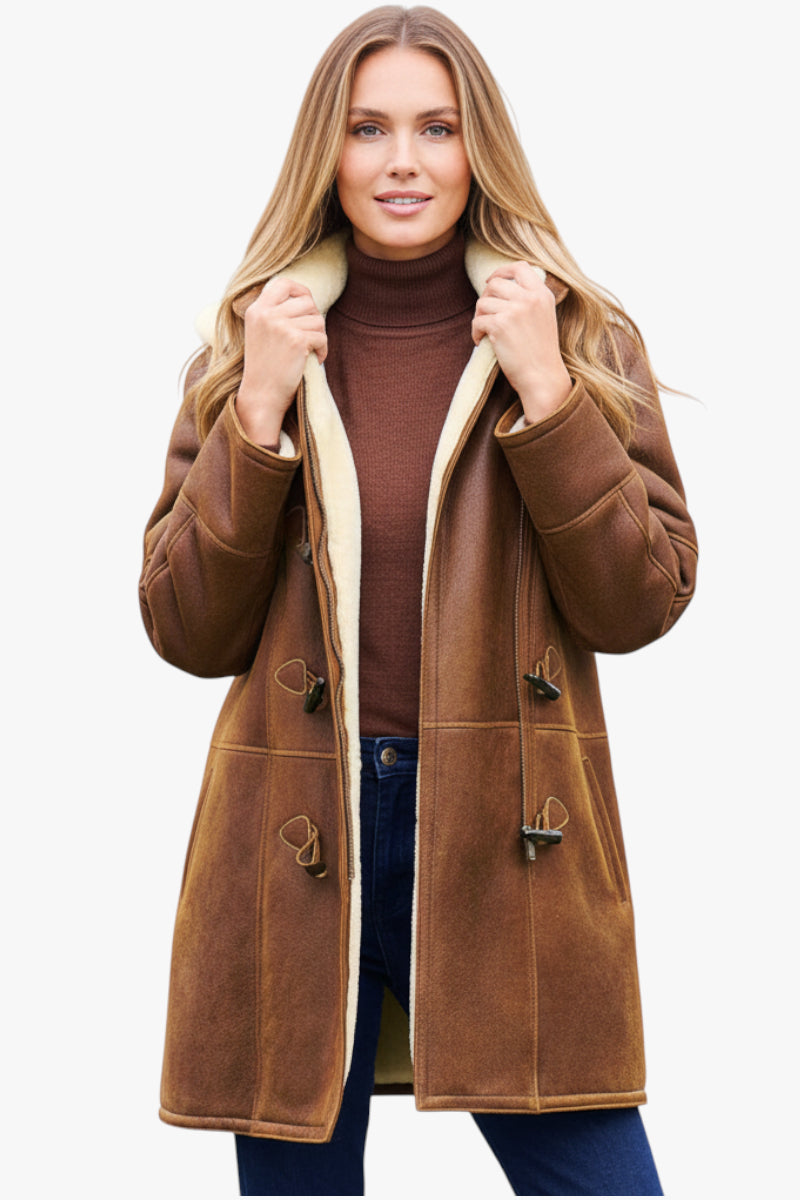 Dame Dynejakke Frakke | hætte