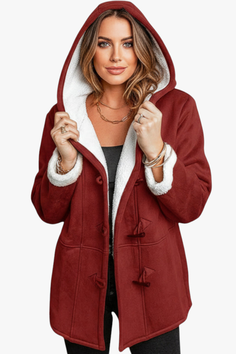 Dame regnjakke Frakke | hætte