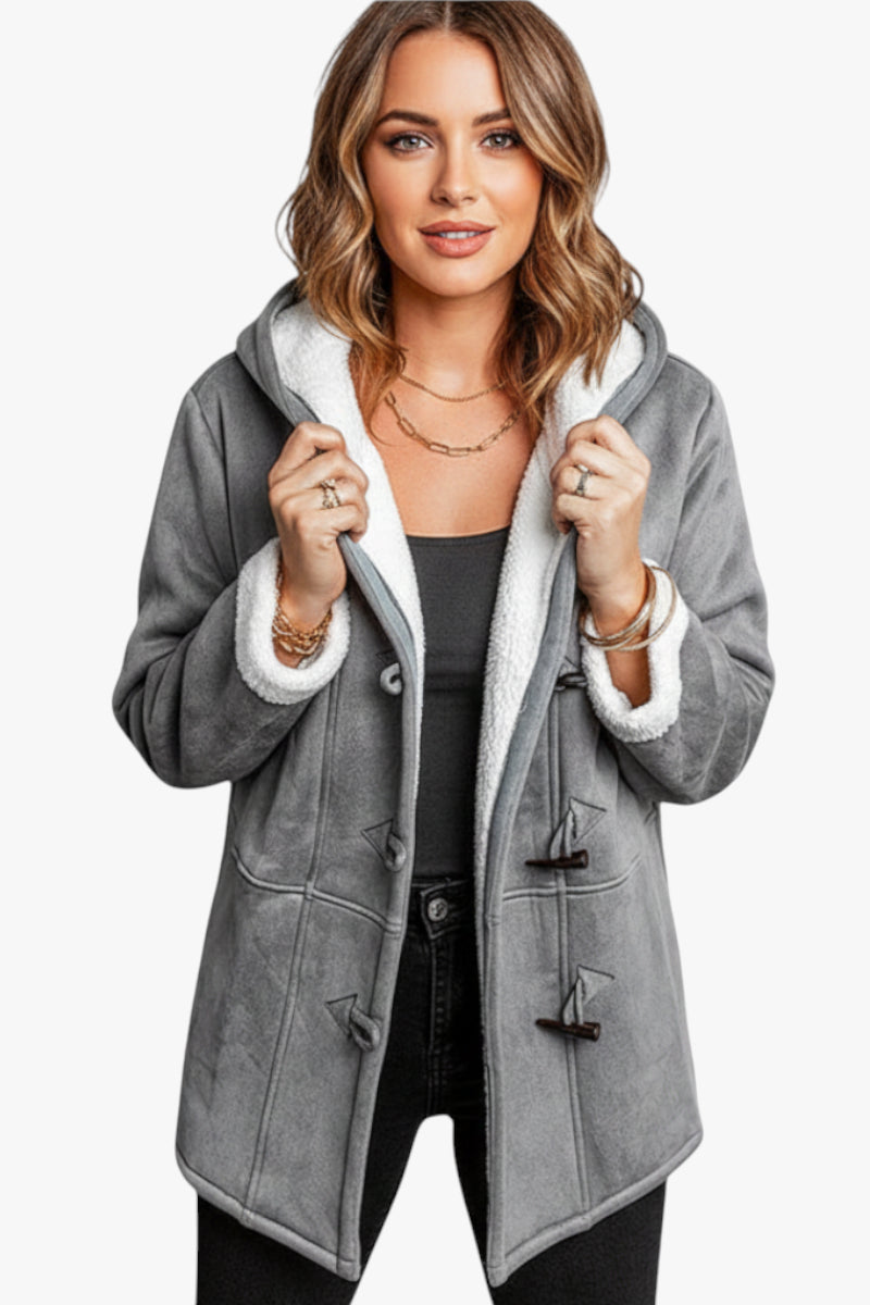 Dame regnjakke Frakke | hætte