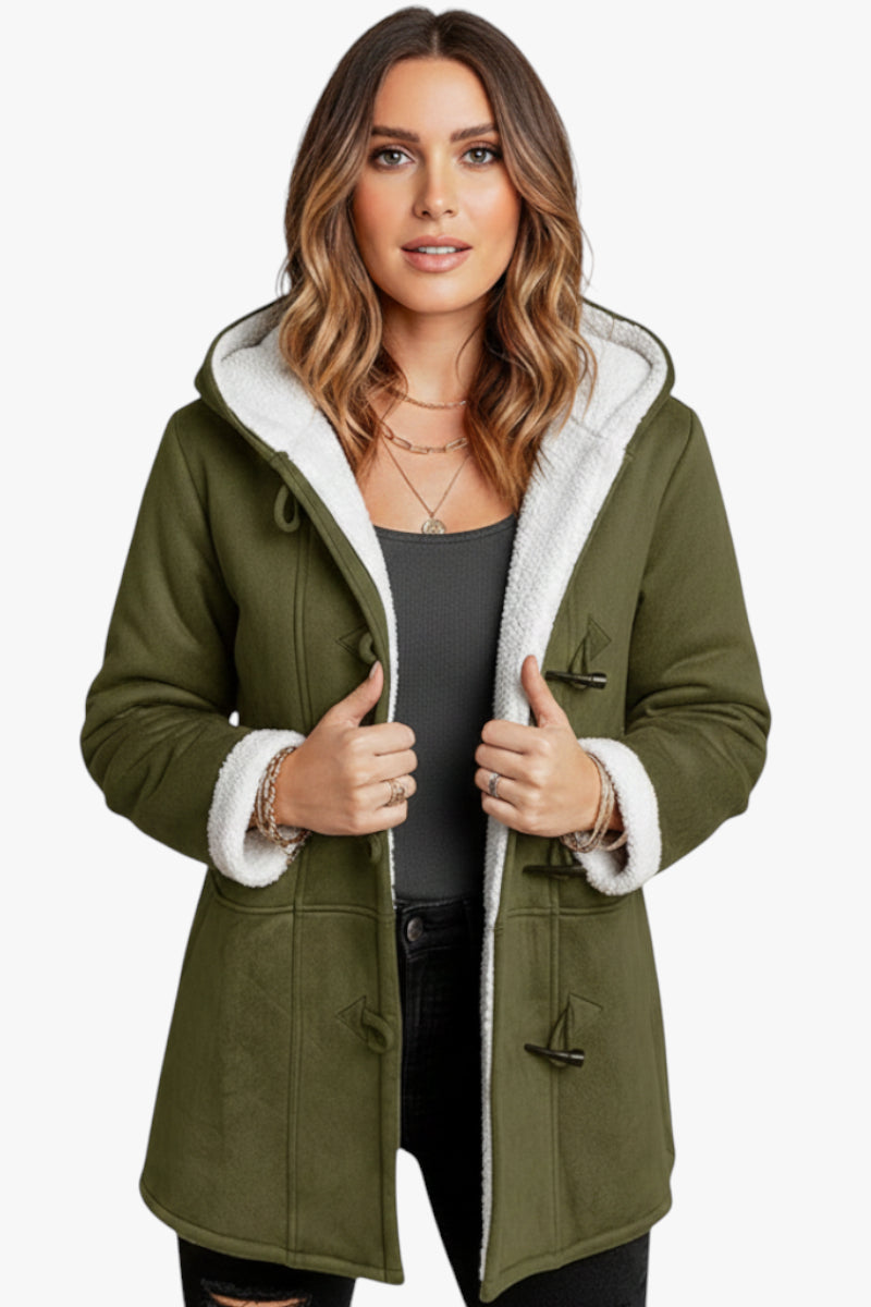 Dame regnjakke Frakke | hætte